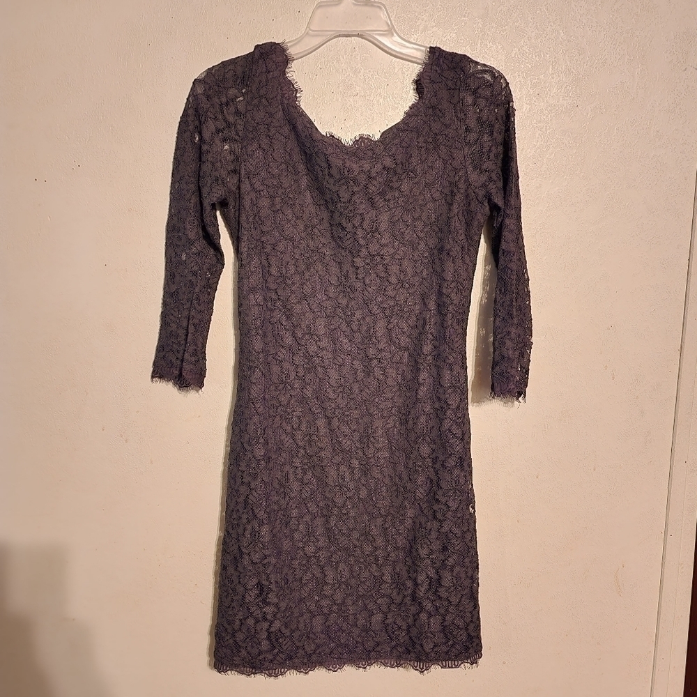 Diane Von Furstenberg Zarita Lace Dress Size 6
